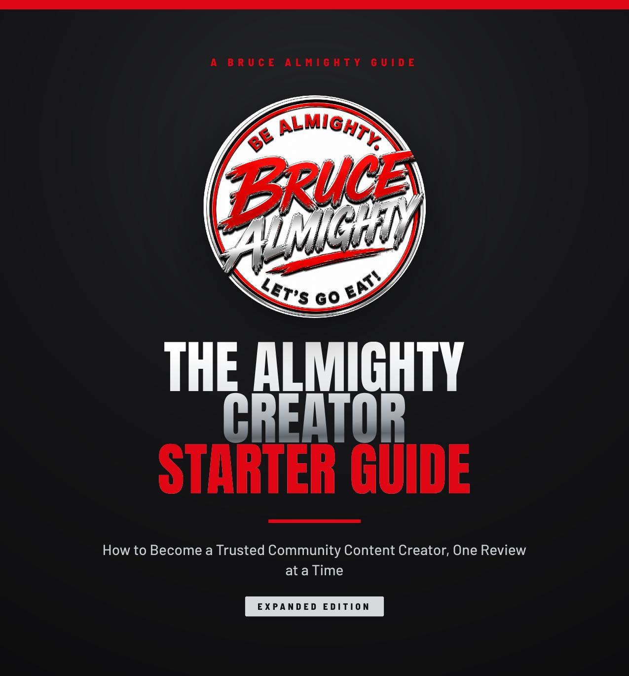 Cover of The Almighty Creator Starter Guide ebook by Bruce Almighty